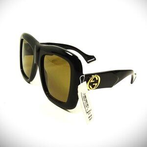 GUCCI  Women's Fashion GG0498S GG/0498/S Square Sunglasses